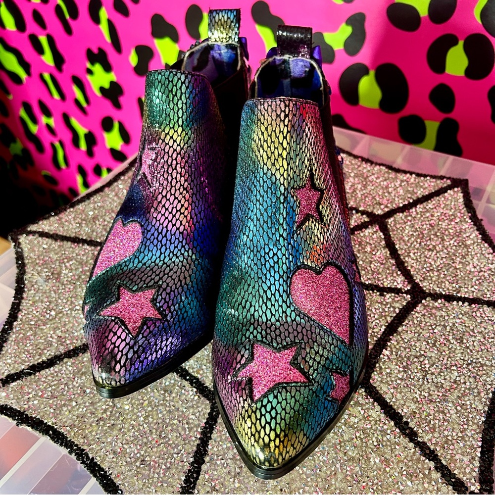 Irregular choice booties